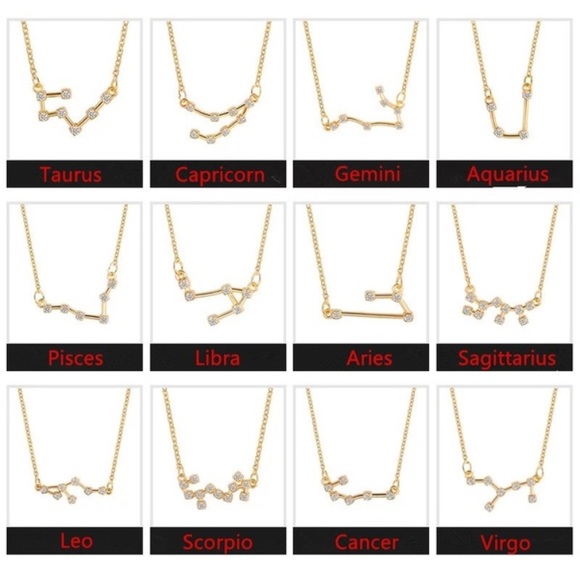 Astrological star sign in gold & silver! - Picture 2 of 7